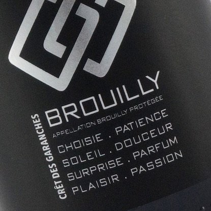 Le vin Brouilly du Crêt des Garanches
